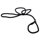 Coastal, Rope Slip Leash - Black - 1/2"x6' - Dog Leash image number null