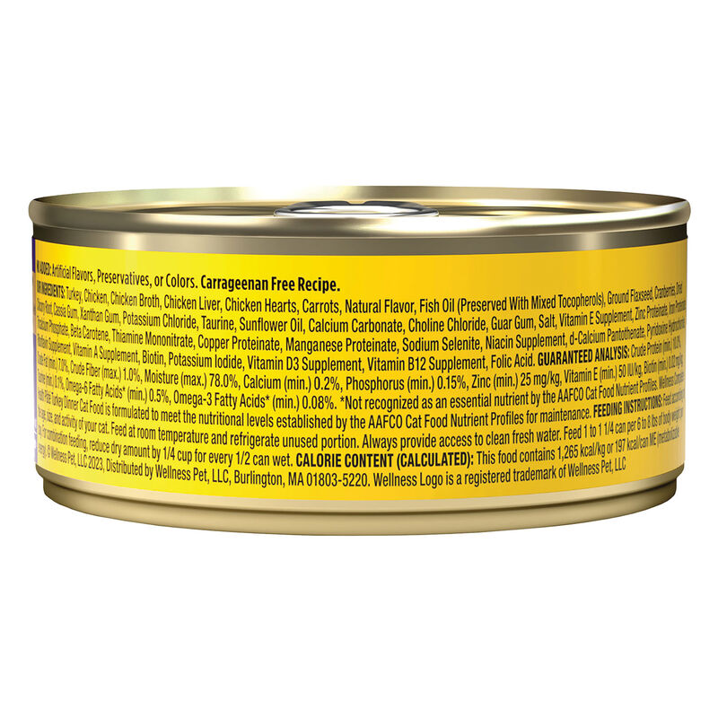 Wellness, Canned Cat Food, Complete Health, Turkey - Wet Cat Food image number null