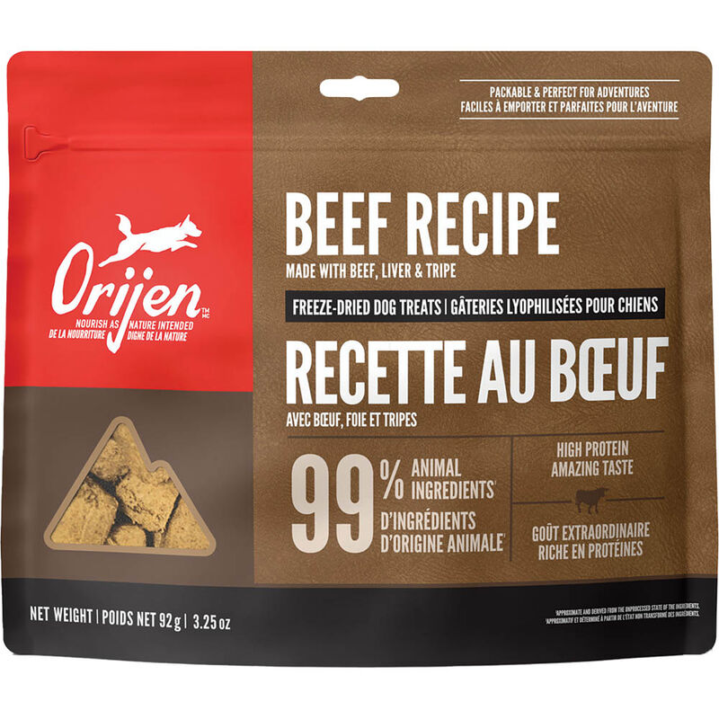Orijen, Freeze Dried Dog Treat - Ranch-Raised Beef - Freeze Dried Dog Treat image number null