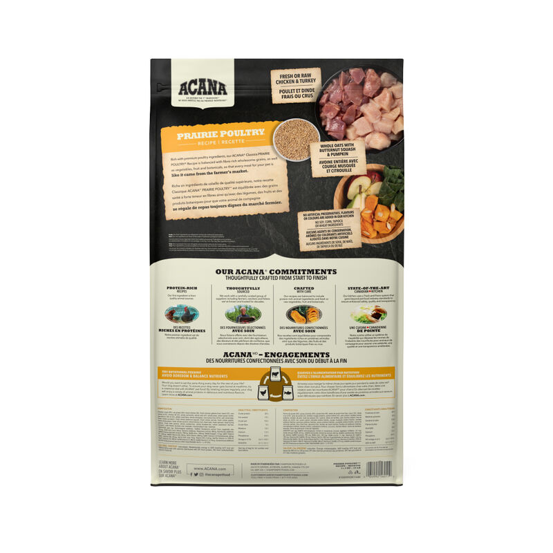 Acana, Dog Classics Prairie Poultry - Dry Dog Food image number null