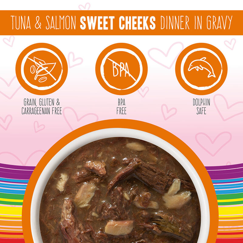 Weruva, Can Feline  - Tuna & Salmon Sweet Cheeks-85 g - Minced - Wet Cat Food image number null