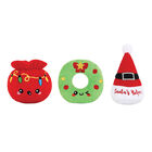 Hugsmart, Holiday Trio Plush Toy image number null