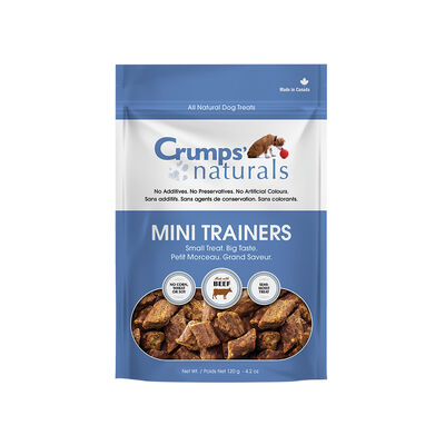 Crumps' Naturals, Mini Trainers Beef (semi-moist) - Dog Treat