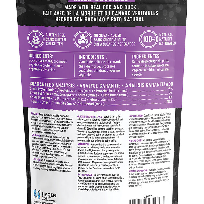 Dogit, SnackBar - Cod & Duck Bites - 150 g image number null