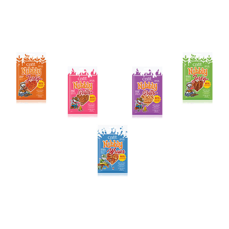 Catit, Nibbly Jerky - Chicken - 30 g image number null