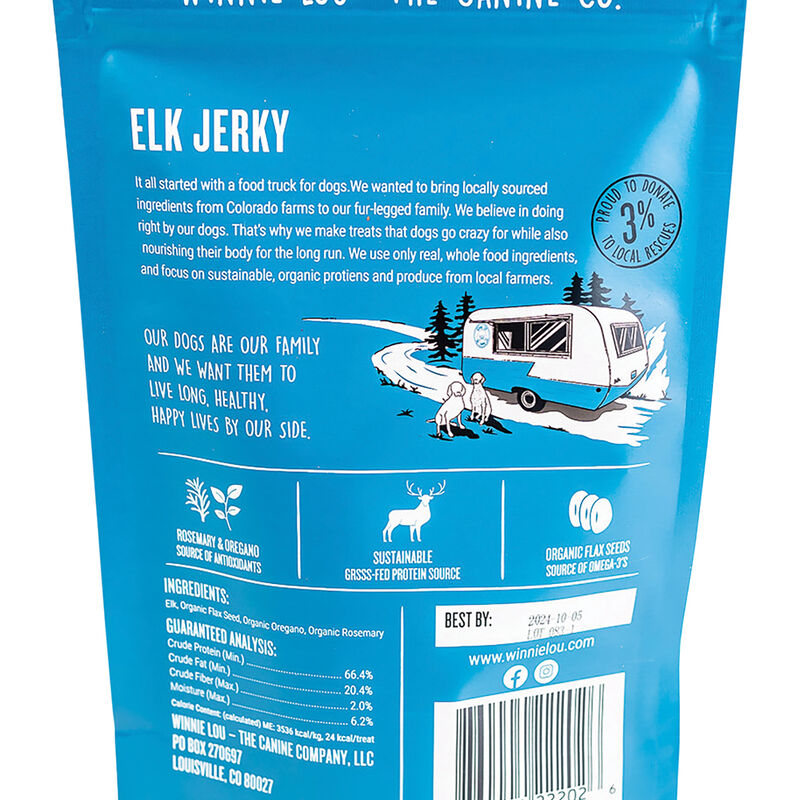 Winnie Lou, Elk Jerky - 71 g image number null