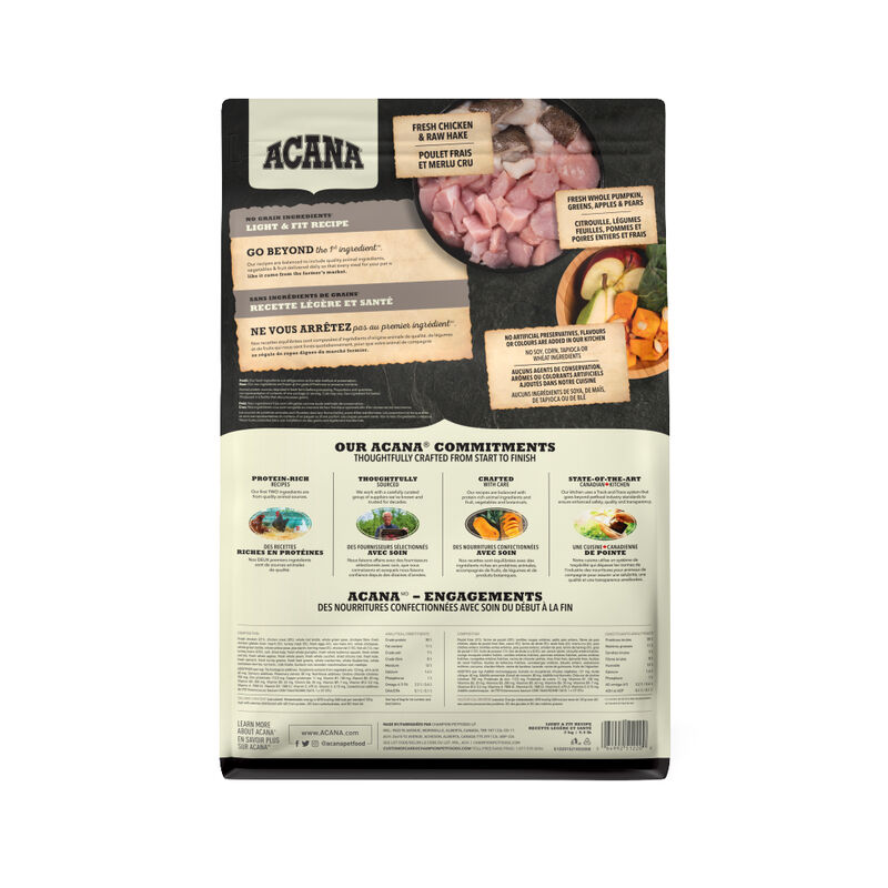 Acana, Light & Fit - Dry Dog Food image number null