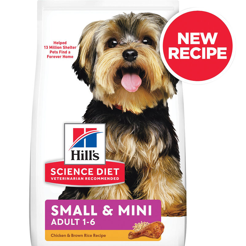 Science Diet, Adult Small Paws Chicken Meal & Rice Recipe Dry Dog Food, 2.04 kg - Dry Dog Food image number null