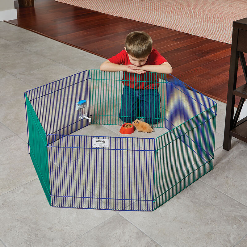 Mid West, Small Animal Pen, for Hamsters, Gerbils, Guinea Pigs - 15x19" image number null