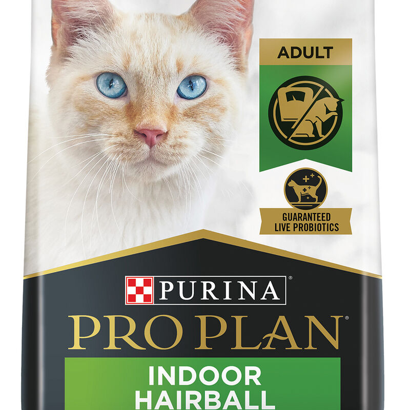 Pro Plan, FelineAdult-SpecIndoorHairball-Turkey&Rice - Dry Cat Food image number null