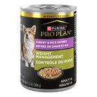 Pro Plan Dog, Can, Specialized Weight Management Turkey & Vegetable 368g image number null