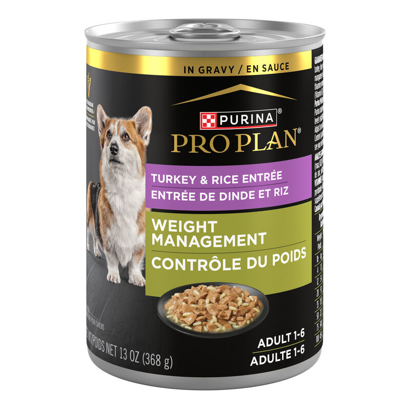 Pro Plan Dog, Can, Specialized Weight Management Turkey & Vegetable 368g image number null