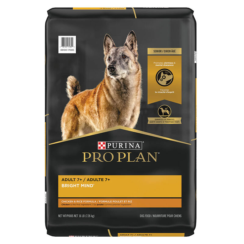 Pro Plan, Adutl Dog 7+ Chicken & Rice - Dry Dog Food image number null