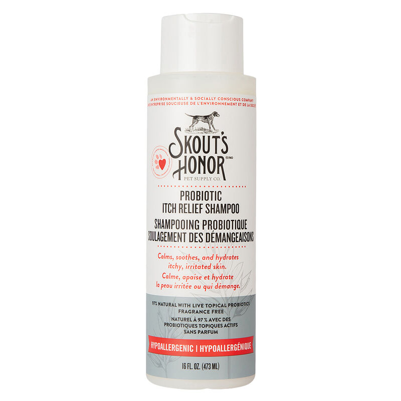 Skouts Honor, Probiotic Itch Relief Shampoo - 16oz image number null