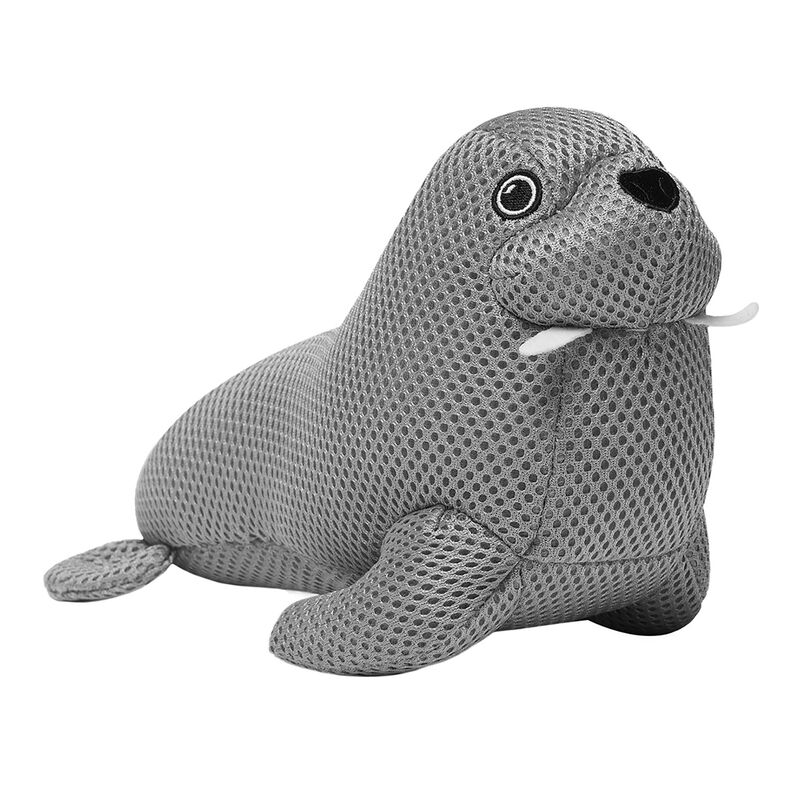 Canada Pooch, Freeze and Chill Cooling Pal Toys Grey Walrus image number null