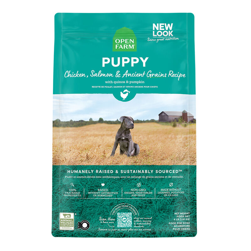 Open Farm, Ancient Grains Puppy Dry Food - Dry Dog Food image number null