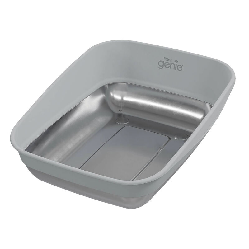 Litter Genie, Platinum Litter Pan -  Stainless Steel image number null