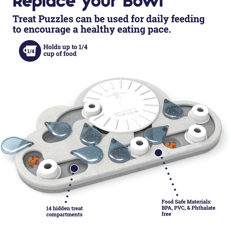 PetStages, Puzzle & Play Rainy Day - Grey image number null