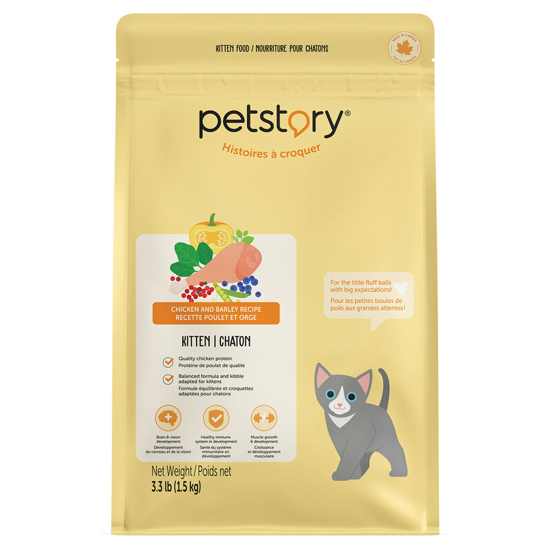 PetStory, Kitten - Chicken & Barley Dry Food image number null