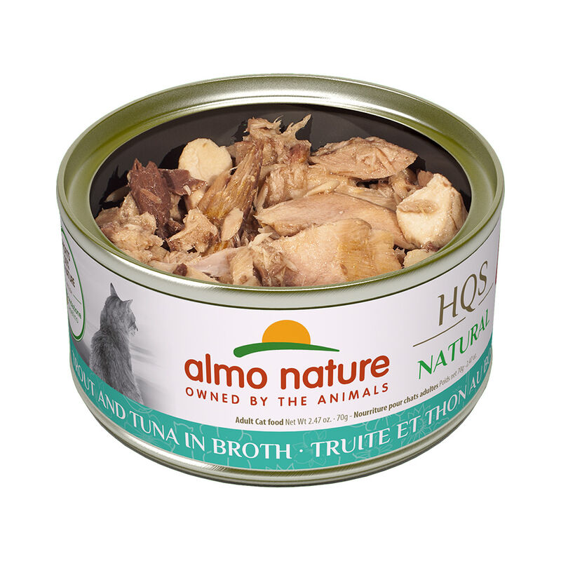 Feline - Can - Trout & Tuna in Broth - 2.5 oz image number null