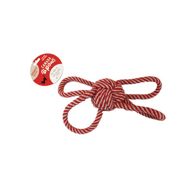 Canada Paws, Ball Knot - 8" - Tug Dog Toy