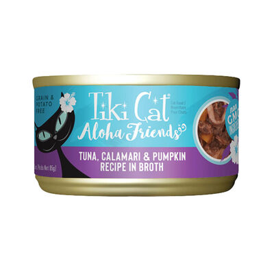 Can, Feline Adult-Aloha Friends-Tuna Calamari-85g
