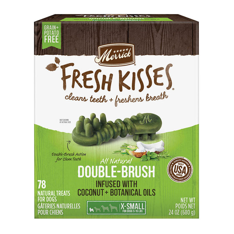 Merrick, Fresh Kisses Brush - Coconut - Dog Treat image number null