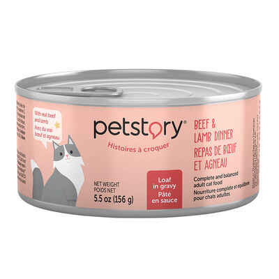 Loaf in Gravy - Beef & Lamb - Wet Cat Food