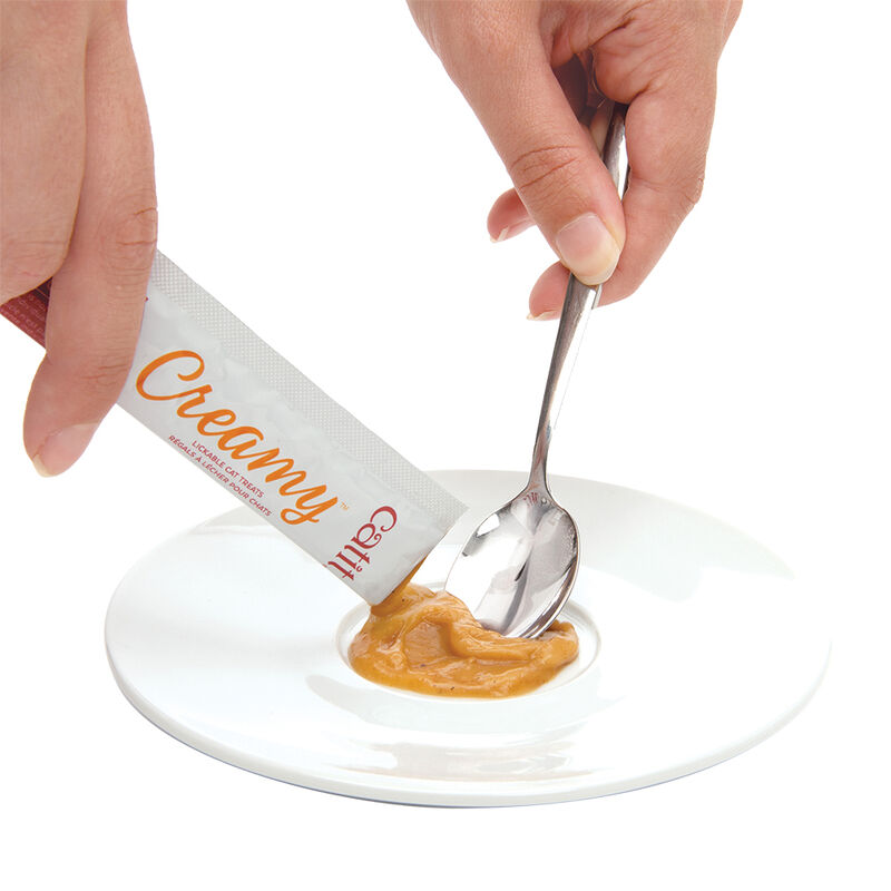 Catit, Creamy Treats - Tuna - 15 g - 5 pk image number null