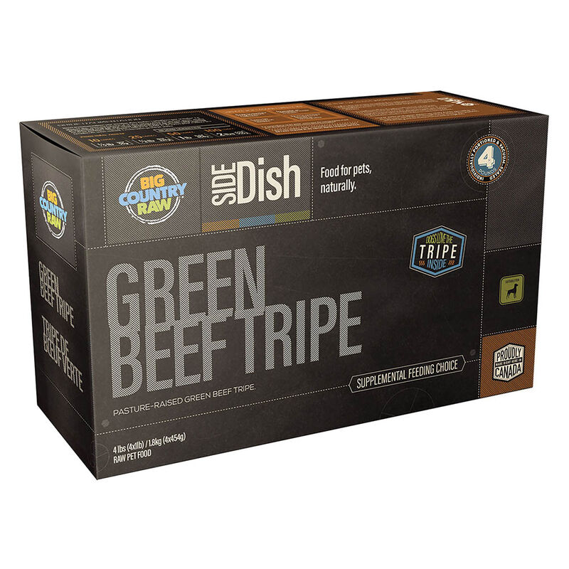 Big Country Raw, Green Beef Tripe - 4 lb - Frozen Dog Food image number null