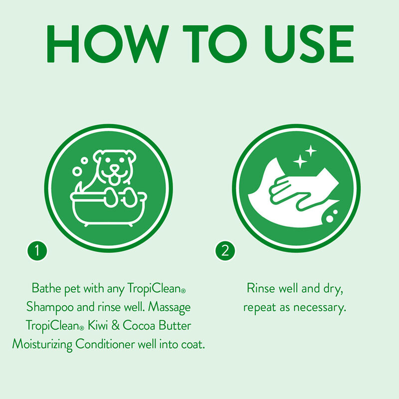 Tropiclean, Kiwi & Cocoa Butter Conditioner image number null