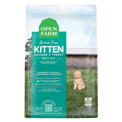 Open Farm,  Kitten Recipe - Dry Cat Food