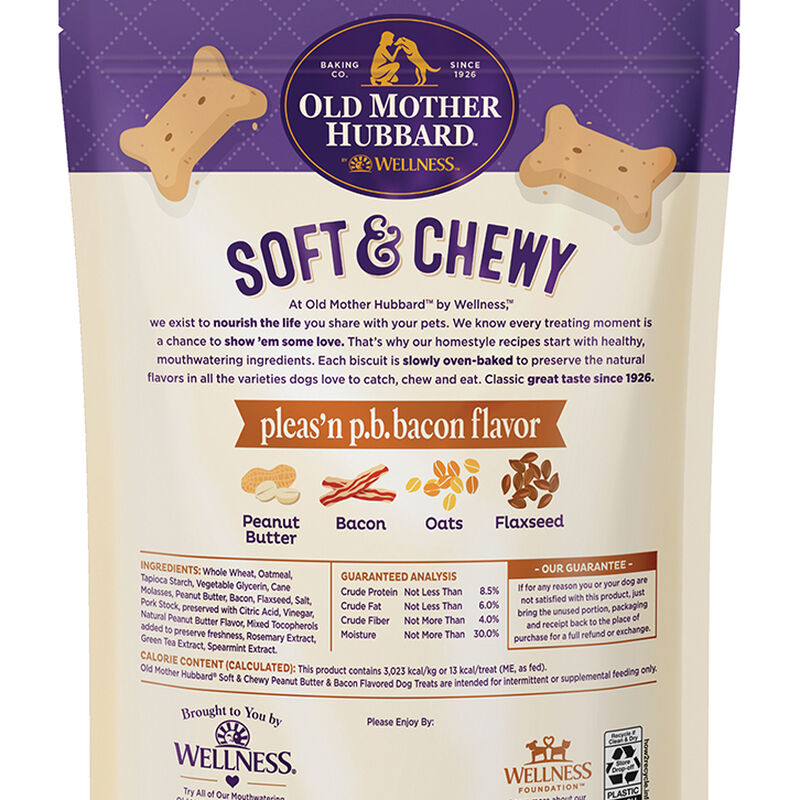 Old Mother Hubbard, Soft & Chewy - Peanut Butter & Bacon - 227 g image number null