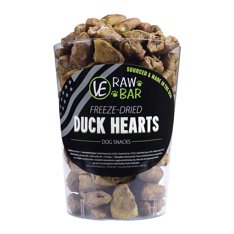 Vital Essentials, Raw Bar - FD Duck Hearts image number null