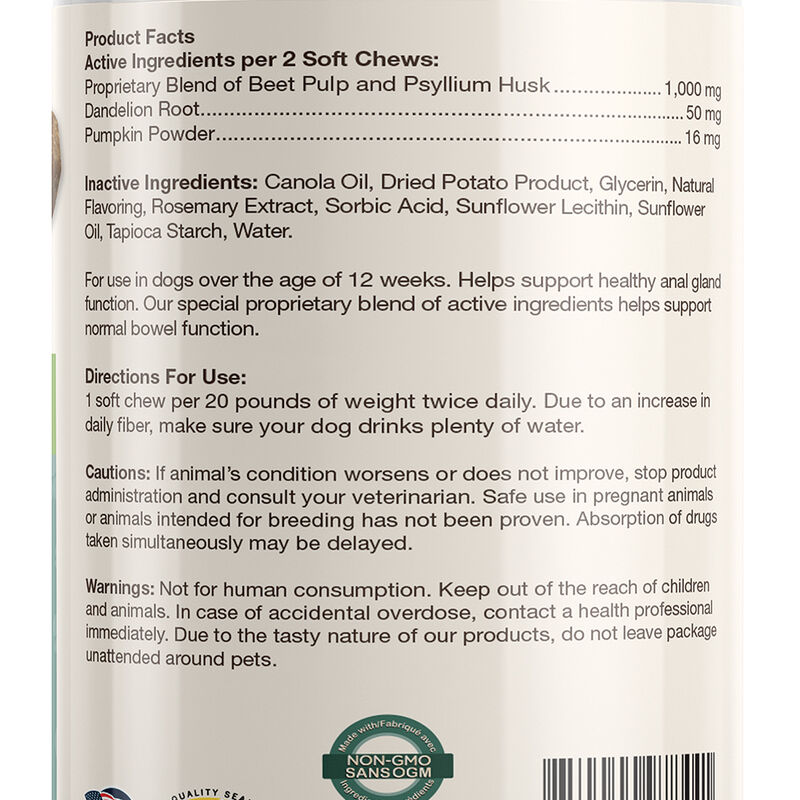 NaturVet, No Scoot Plus Pumpkin Soft Chews - 60ct image number null