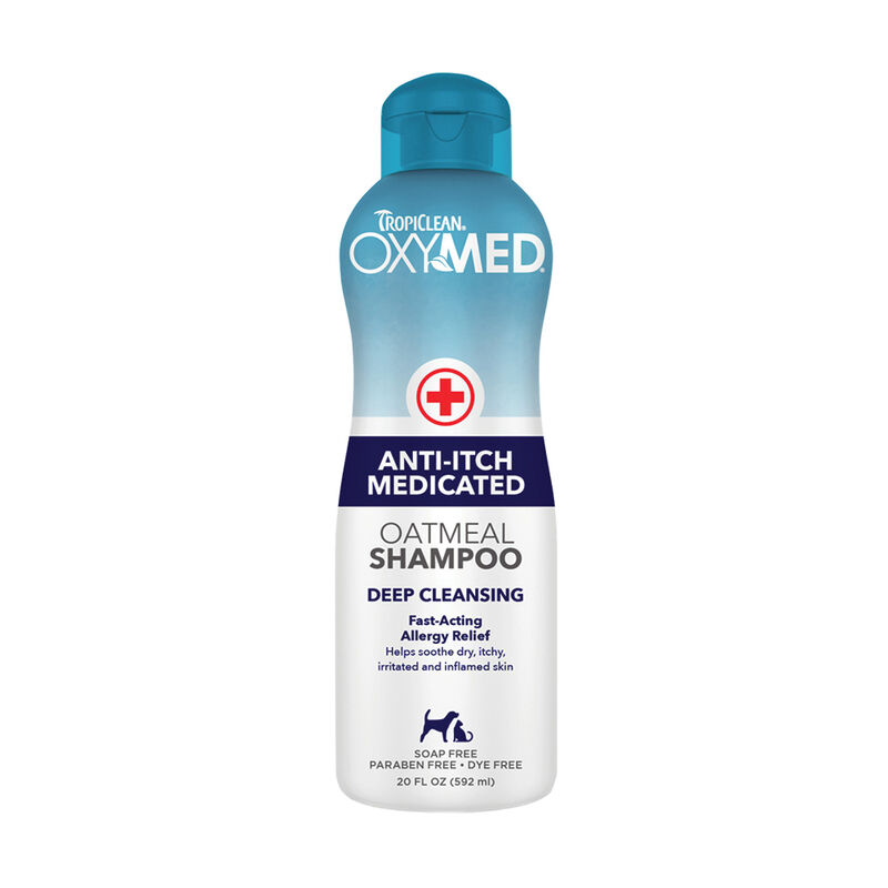 Tropiclean, OxyMed Anti-Itch Oatmeal Shampoo image number null