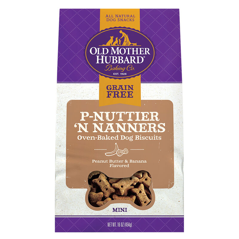 Old Mother Hubbard, Grain Free - P'Nuttier 'N Nanners - Mini - 454 g image number null