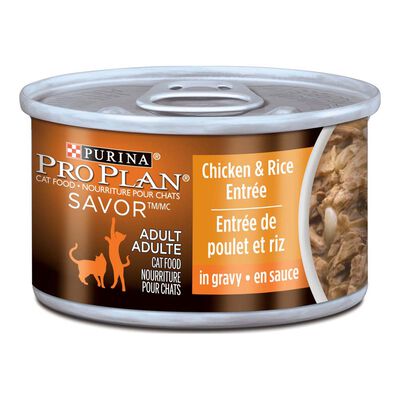 Purina Pro Plan Complete Essentials Chicken & Rice EntrÃ©e in Gravy Adult Wet Cat Food 85g