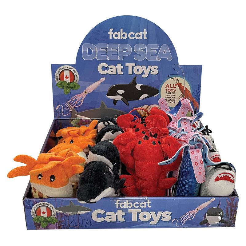 FabCat, Deep Sea Cat Toys - Assorted image number null