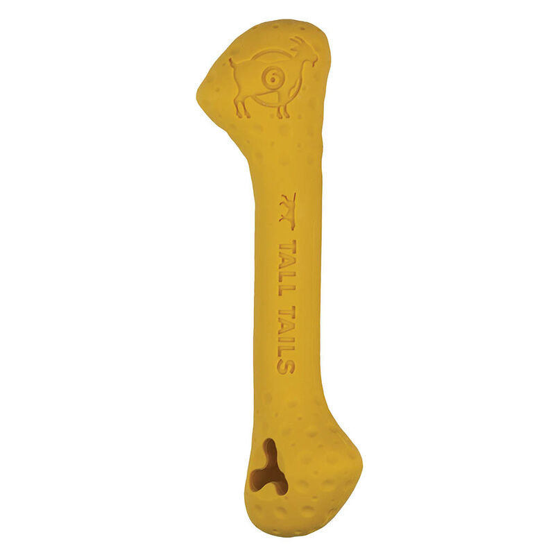 Tall Tails, GOAT Rubber Bone - 6" - Toss Dog Toy image number null