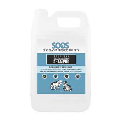 Soos Pets, Tearless Puppy & Kitten Shampoo