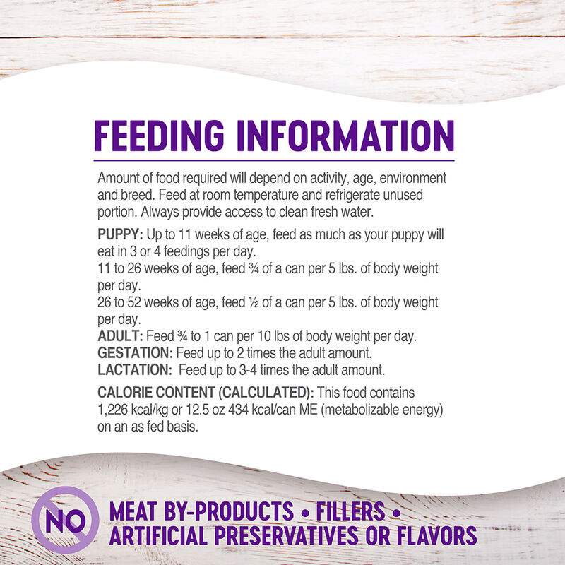 Wellness, Canned Dog Food, Just for Puppy - Wet Dog Food image number null
