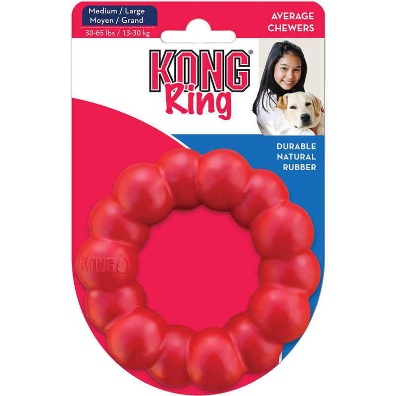 KONG, Ring - Medium/Large - Toss Dog Toy image number null