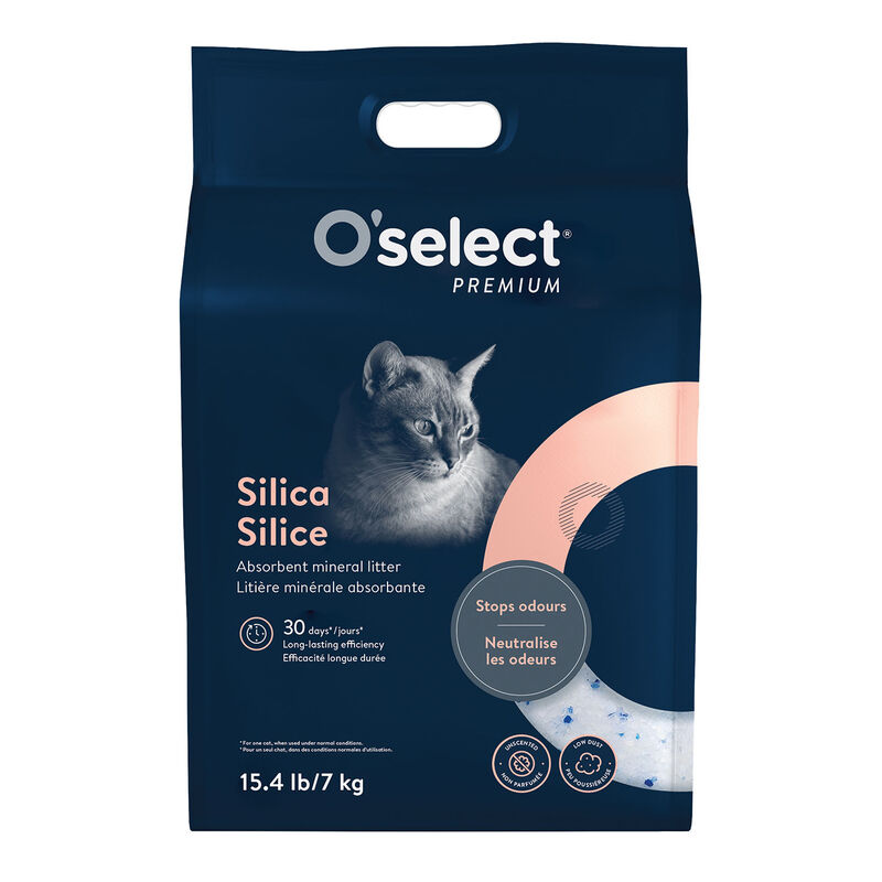 O'select, Absorbent Silica Litter - 7 kg image number null