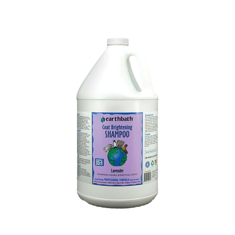 Earthbath, Coat Brightener Shampoo - Lavender - 1 Gal image number null