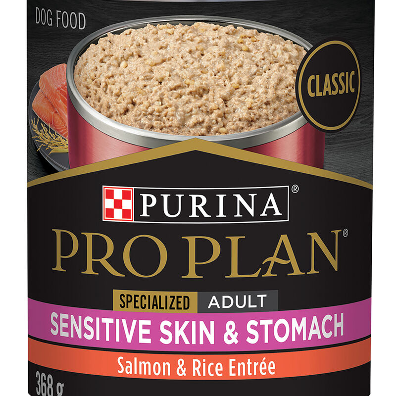 Pro Plan, Adult Sensitive Skin & Stomach - Salomn & Rice - 385 g - Wet Dog Food image number null