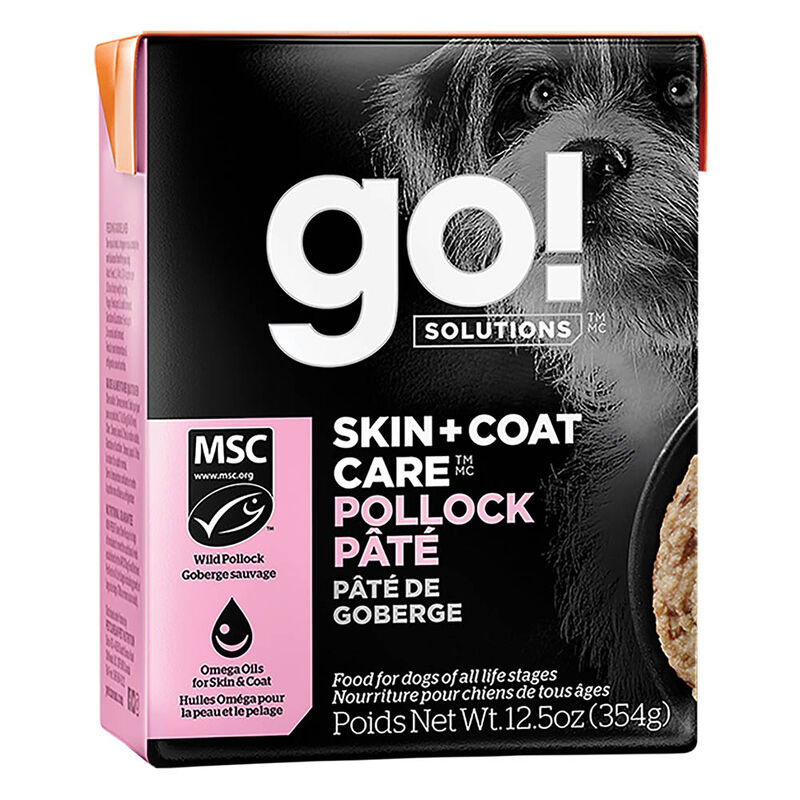 GO! SOLUTIONS, SKIN + COAT CARE Pollock PÃ¢tÃ© for dogs image number null