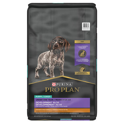 Pro Plan, Puppy, Sport Development 30/20 - Chicken&Rice - 10.9 kg - Dry Dog Food