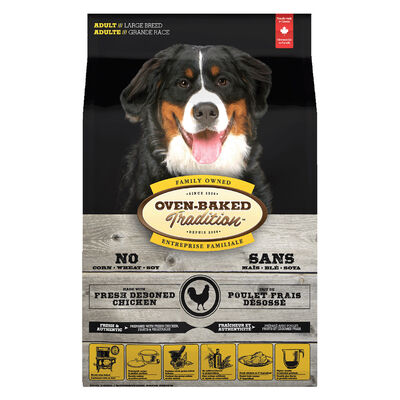 Oven Baked, Large Breed Chicken Recipe - Dry Dog Food