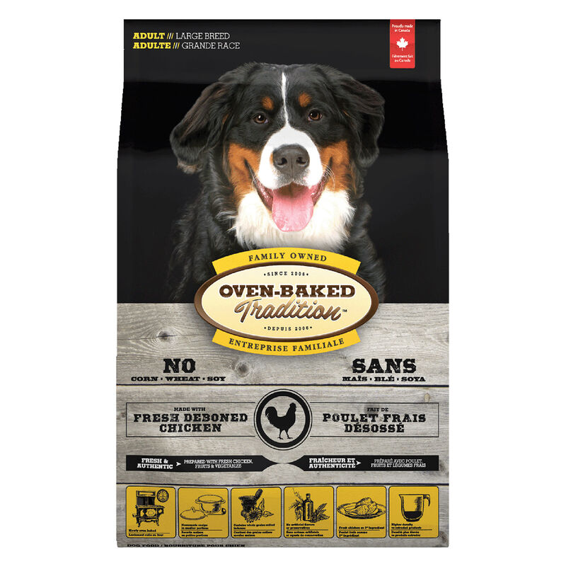 Oven Baked, Large Breed Chicken Recipe - Dry Dog Food image number null